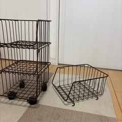 スタッキングワゴン4段の画像