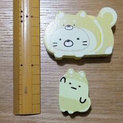 シマエナガ＆すみっコぐらし木製玩具の画像