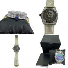 186000 現状品 DIESEL ディーゼル 腕時計 DZ1926  クリア [0000000000383]の画像