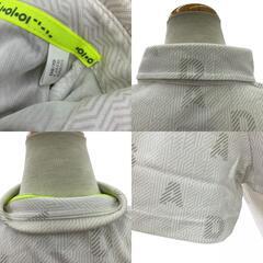 186004 現状品 adidas アディダス adidas adidas golf 半袖　長袖　セット M グレー アディダス　ゴルフ メンズ 2点まとめ売り [0000000000393]の画像