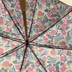９月末処分！花柄の傘の画像