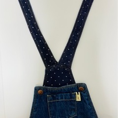 1才半/77-82㎝ KIABI ジャンバースカートの画像