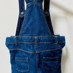 1才半/77-82㎝ KIABI ジャンバースカートの画像