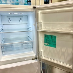 仙台市内トラック荷台渡し無料！Haier 冷蔵庫 2022年製 148L 中古 家電 買取の画像