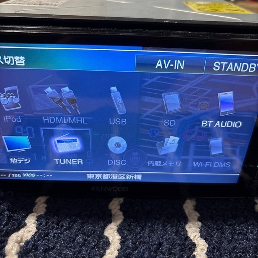 他で取引入ったので受付終了ケンウッドナビ　Z702W 一部断線あり 11/９まで　3000円引き