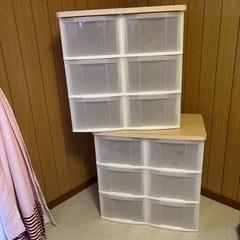 無料☆ 収納×2個の画像