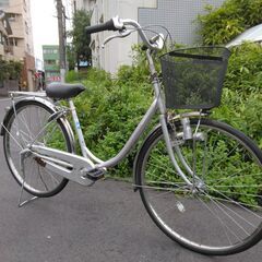 ブリジストン　２６インチのママチャリです。後タイヤ新品、内装３段ギア付です。の画像