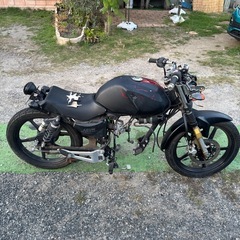 YBR125部品取り車の画像