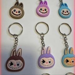 キャラクターアクリルキーホルダー3個セットの画像