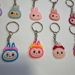 キャラクターアクリルキーホルダー3個セットの画像