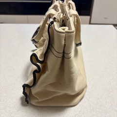 【値下げ！】JILL by JILL STUART フリルトート　大　ホワイトの画像