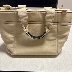 【値下げ！】JILL by JILL STUART フリルトート　大　ホワイトの画像