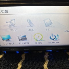 ケンウッドナビ　D303 スイッチ欠けありの画像