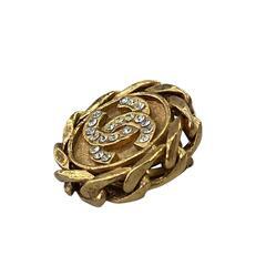 186005 CHANEL シャネル イヤリング 1988年 　片耳のみ ゴールド/メッキ レディース [0000000000413]の画像