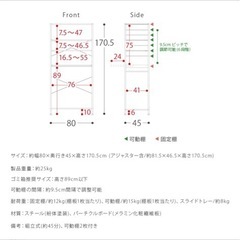 キッチンラックの画像