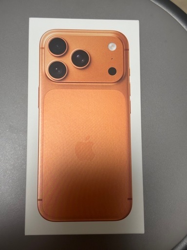iPhone17 Pro 256GB 本体コズミックオレンジ 開封品 手渡し