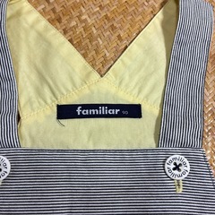 familiarオーバーオールサロペットの画像