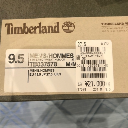 その他 Timberland