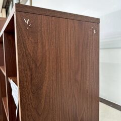 ★リユースのサカイ高崎店★TJ12855  食器棚 茶 H161×D40×W90 クリーニング済みの画像