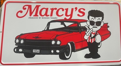 108Z レア 希少 当時物 田代まさし マーシー ナンバー プレート