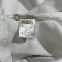 familiar90白ポロシャツの画像