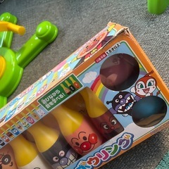 アンパンマンゆらゆらロッキング&アンパンマンボウリング　セットの画像