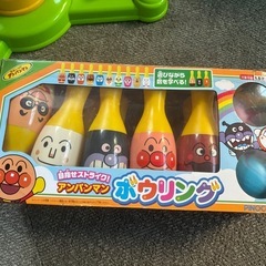 アンパンマンゆらゆらロッキング&アンパンマンボウリング　セットの画像