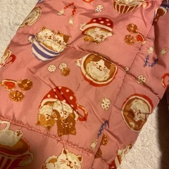 子供用　スキーウェア　防寒　ピンク　90cmの画像