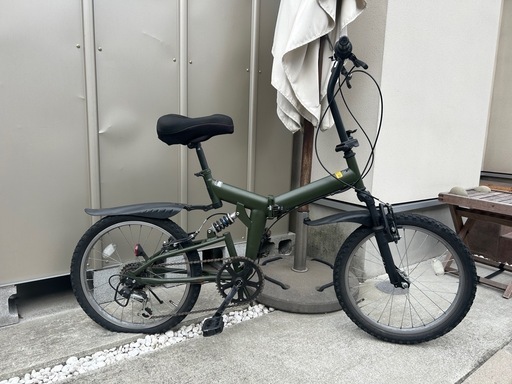20インチ折りたたみ自転車