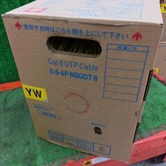 日本製線 cat6 0.5-4P NSGDT6 UTPケーブル YW 300ｍ【野田愛宕店】【店頭取引限定】【未使用】管理番号：ITDVV6VPQF0Oの画像