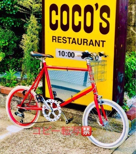 最終値下げ‼️　オシャレな古着屋さん等のショップさん看板広告塔ミニベロ♠︎ビンテージ♠︎引き取り限定