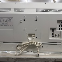 SHARP製★2024年製★32型白色テレビ★6ヶ月間保証付きの画像