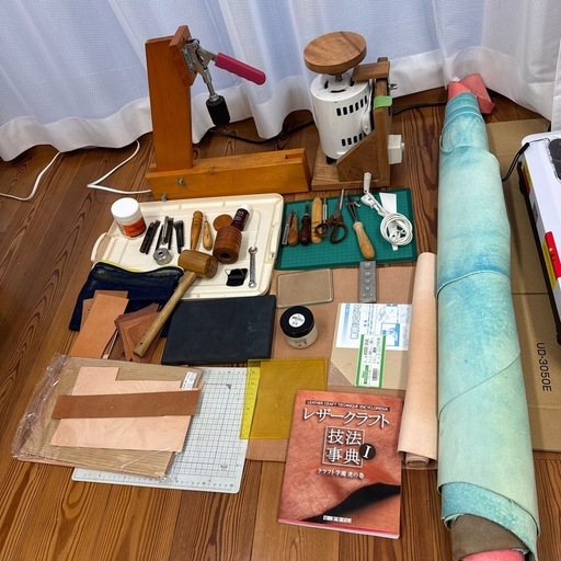 【お取引中】最終値下げ！レザークラフト 作製道具一式