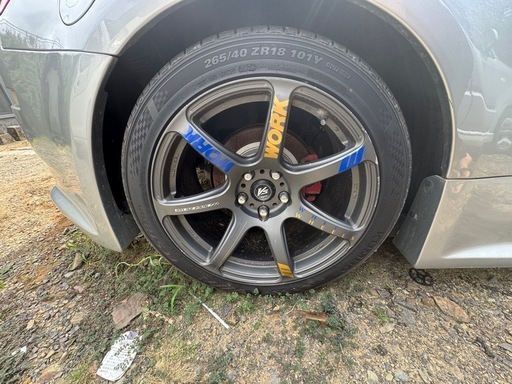 ❗️work emotion【VS】❗️タイヤ4本着払い