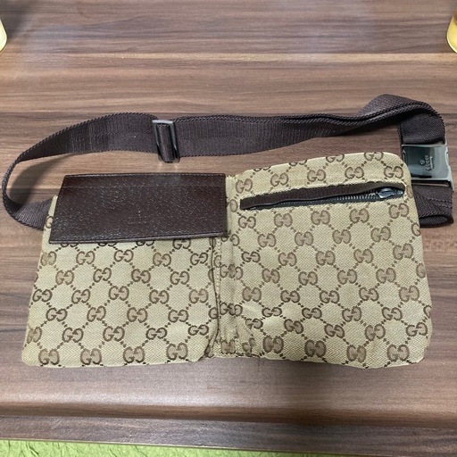 GUCCI GGパターン ウエストバッグ