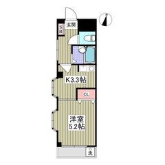 ⭐️一人暮らしにおすすめ、角部屋🎵バストイレ別、１Kのお部屋🎵⭐...