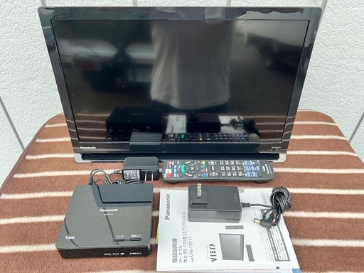 ■パナソニック プライベート・ビエラ 19型 2021年製■ポータブルテレビ Panasonic VIERA UN-19F11■液晶テレビ 19インチ 小型TV■アンテナ線がない部屋でも楽しめる