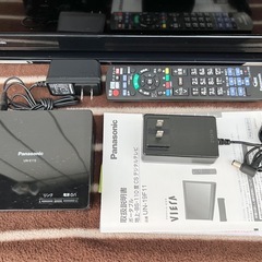 ■パナソニック プライベート・ビエラ 19型 2021年製■ポータブルテレビ Panasonic VIERA UN-19F11■液晶テレビ 19インチ 小型TV■アンテナ線がない部屋でも楽しめるの画像