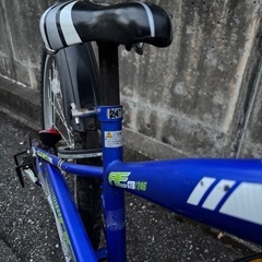 6段変速自転車24インチの画像