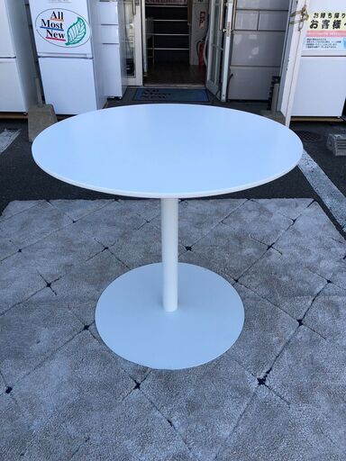 【展示品・未使用品】丸テーブル ダイニングテーブル 参考価格22,990円 ?自社配送時?代引き可?(現金、クレジット、スマホ決済対応
