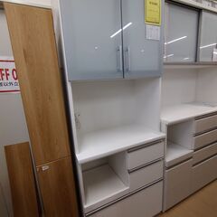 値下げ⭐︎松田家具　食器棚　テーブル付　ホワイト 楽天市場】松田 家具 食器 棚（横幅（cm）横幅：110 ～ 119.9cm