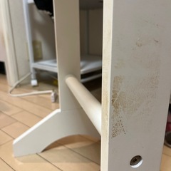アクセサリー収納付き　全身鏡の画像