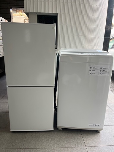 福岡市配送設置無料　2024年製　冷蔵庫、洗濯機セット