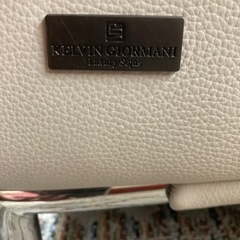 ケルビンジョルマーニ　本革製2pソファー　※キズ・ペン跡ありの画像
