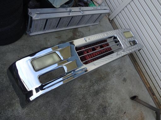 メッキバンパー 2t ３t 標準ボディ用　キャンター エルフ デュトロ タイタン アトラス