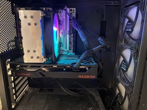 自作ゲーミングPC AMD Ryzen 7 5700x AMD Radeon RX 6650XT