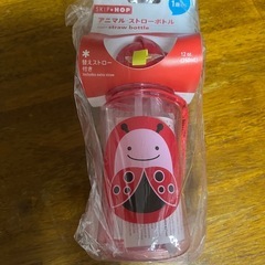 ストローボトルとスプーン&フォークの画像