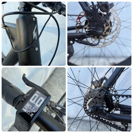 美品】FLX Babymaker pro e-bike 電動アシスト ロード (FBF) 赤間の