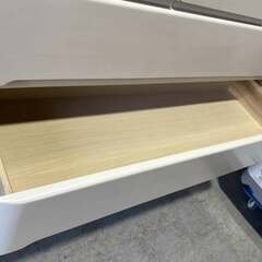 NITORI ニトリ ローチェストオウカ2 DVD120LC WH Used/美品の画像