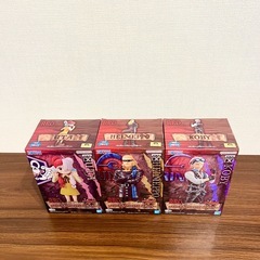 新品未使用 ワンピース FILMRED DXF フィギュア 3点セット の画像